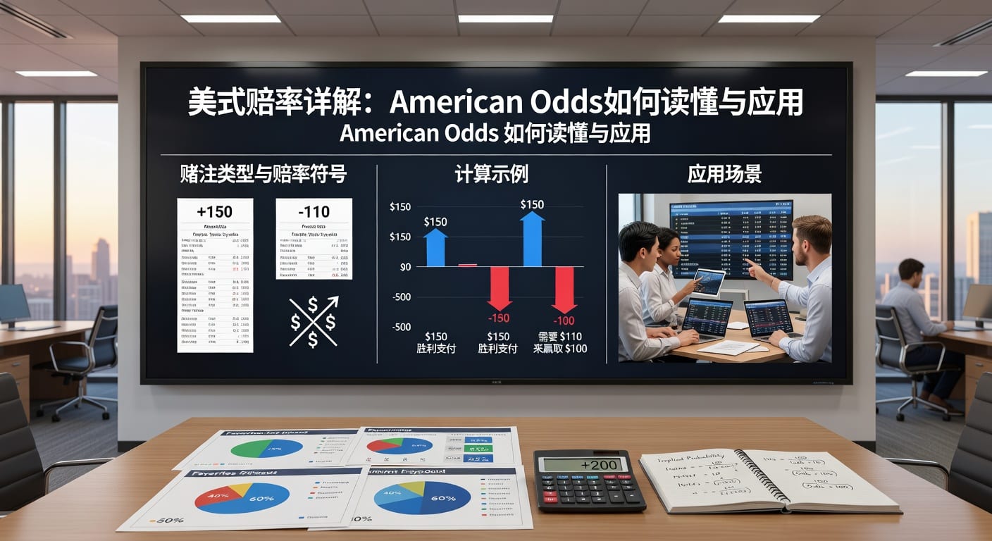 美式赔率 american odds：换算、盈亏与投注技巧指南