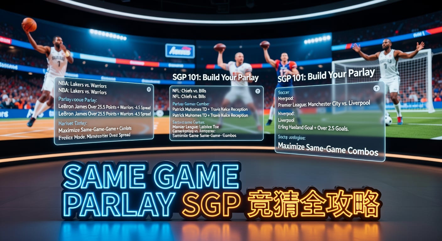 same game parlay SGP 实战解析｜组合投注技巧与风险控制