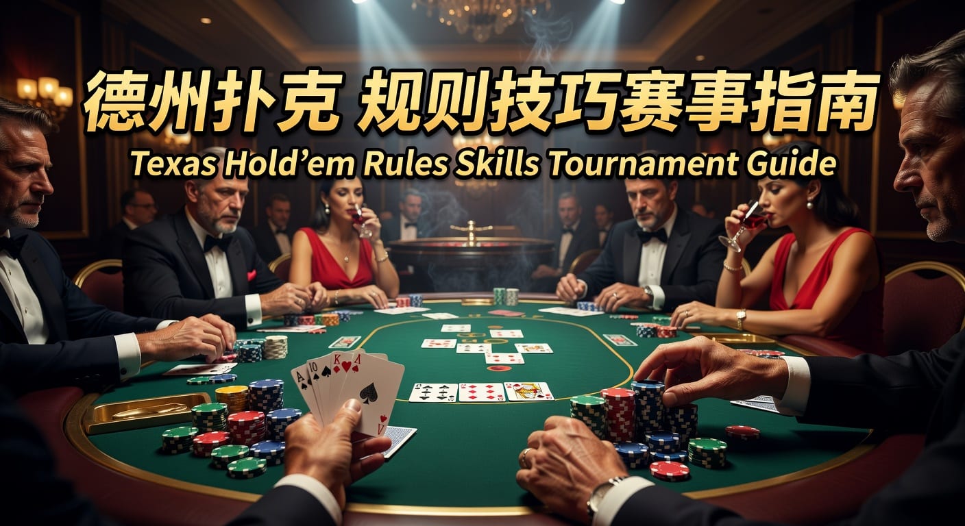 德州扑克实战思路与规则入门解析