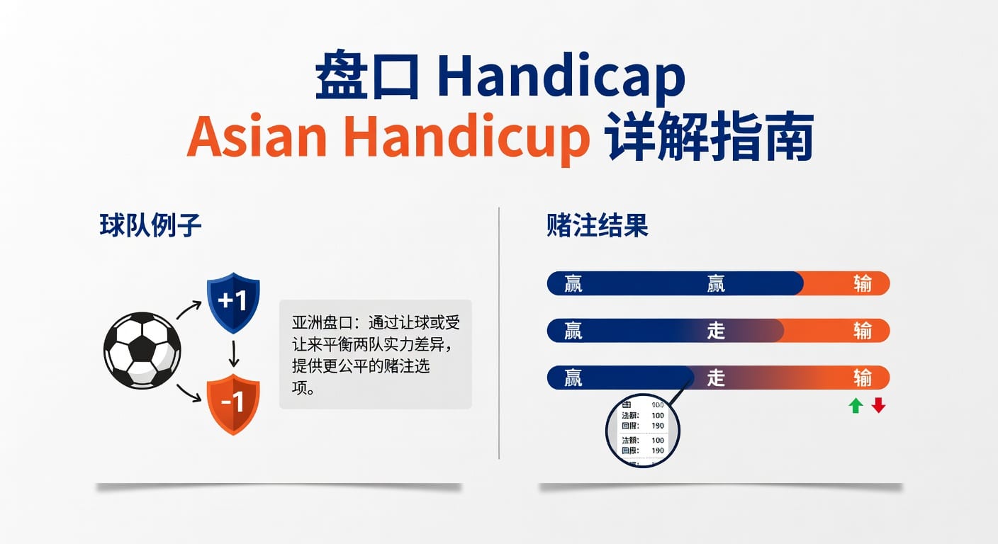盘口 handicap asian handicap 解析与投注技巧