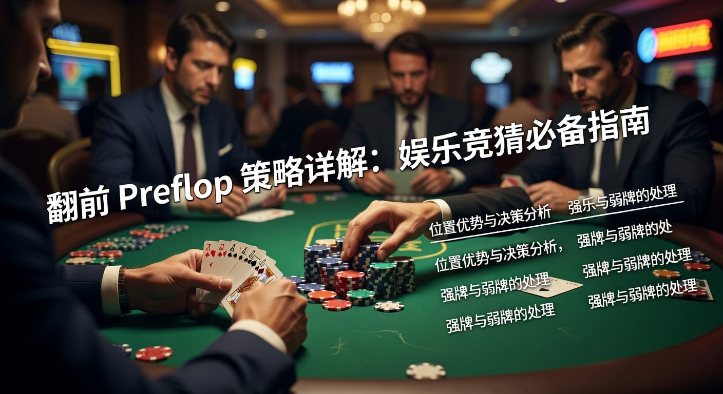翻前 preflop实战思路与起手牌位置判断