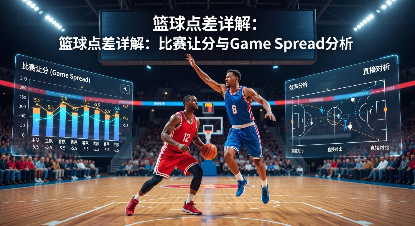 篮球点差 比赛让分 game spread 解析