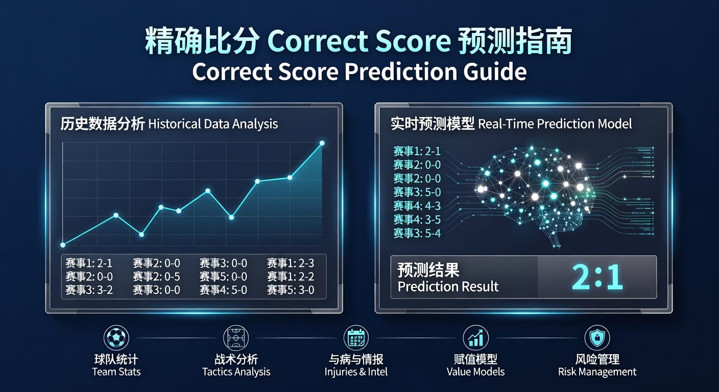 精确比分 correct score 实战投注技巧与判断思路